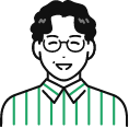 男性のアイコン